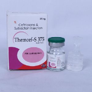 375 Mg Ceftriaxone and Sulbactam Injection