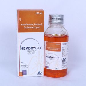 Levosalbutamol, Ambroxol, Guaiphenesin Syrup