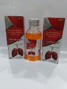 Sugar Free Dextromethorphan Syrup