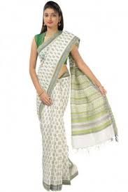 Fancy Linen Saree