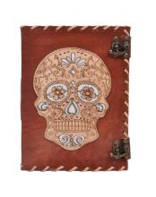 Day Of Dead Leather Journal Notebooks