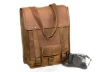 Square Leather Satchel Bag
