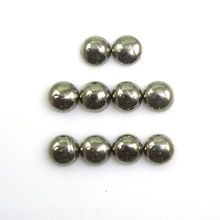 Golden Pyrite Stone Round Cabochons