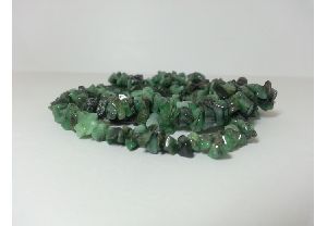 Natural Emerald Uncut Chips Beads Strand