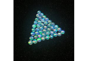 Natural Ethiopian Welo Opal Round Cabochon