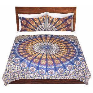 Handmade Block Print Indian Mandala Bed Sheet Cotton Bedding Tapestry