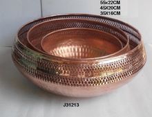 Aluminium T light bowl