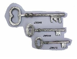 Cast aluminium Key