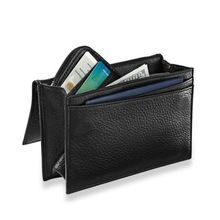 Leather Pocket Sized Travel Wallet