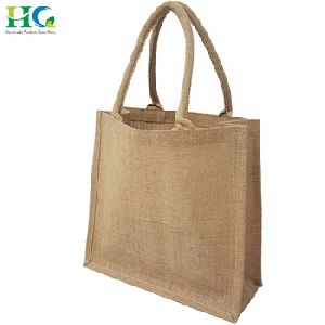 Durable Fold-able Hessian Shopping Bag