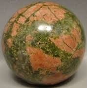 Unakite Gemstone Spheres &amp; ball