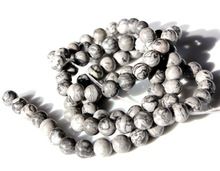 Grey Jasper Loose Beads