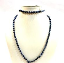 Kyanite gemstone round beads