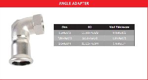 Angle Adaptor Pipe Fittings