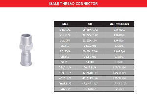 Male Thread Connector