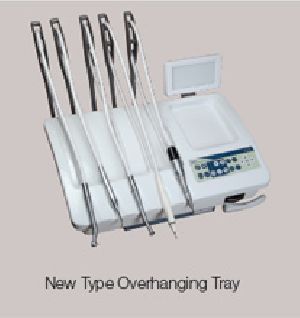Overhanging dental tray