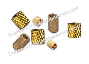 Helical Knurled Brass Inserts