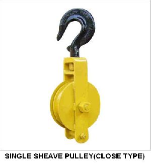 SINGLE SHEAVE PULLEY CLOSE TYPE