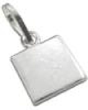 Pure Solid Silver Square Piece