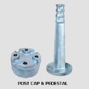 Post Cap and Pedestal