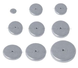 Ndfeb Metal Round button Magnets, N35 at Rs 2/piece in Ahmedabad