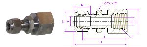 Bulk Head Female Connector