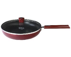 INDUCTION COMPATIBLE FRY PAN WITH LID
