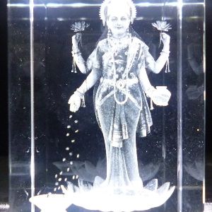 Lakshmi Devi With Led Base