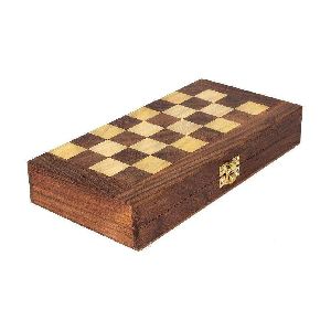 Wooden Folding Chess Board