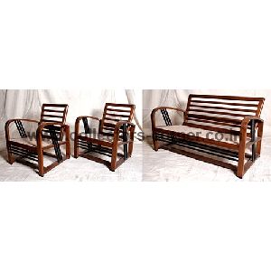 TEAK ART DECO SOFA SET