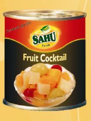 Canned fruit cocktail