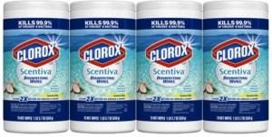 Clorox Scentiva Disinfecting Wipes