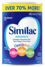 Similac Advance OptiGRO Infant Milk Formula