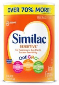 Similac Sensitive Infant Milk Formula