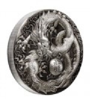 SILVER ANTIQUED COIN