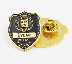 Metal Enamel Badges Custom Printing Button Badge