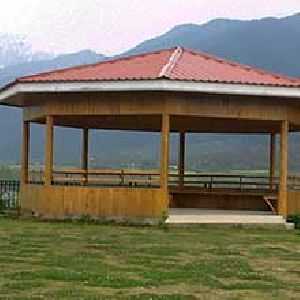 Kashmiri Wooden Frame Houses