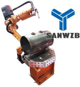 Robotic Welding Cell Weding Table, Brand Name : SANWEI
