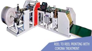 Reel Printing With Corona Treatment