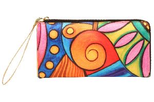 Beautiful printed clutch