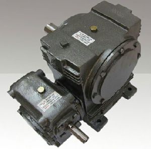 double worm reduction gearbox