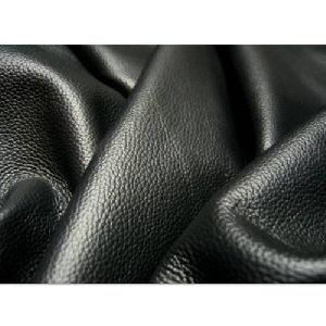 Black Leather Upholstery Fabric