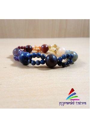 Seven Chakra Bead Bracelet 1