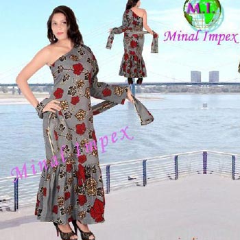 Long designer Dresses african print