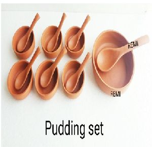 Clay Pudding Set