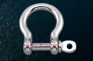 Stainless Steel Bow Shackle with Screw Pin