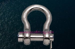 Stainless Steel Round Pin Anchor Shackle