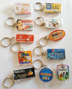 Acrylic Digital Photo Keychain