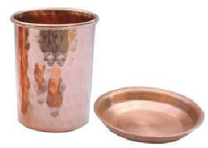 Copper Tumbler With Lid