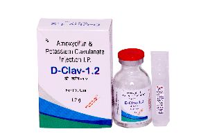 Amoxycillin and Pottasium Clavulanate Injection